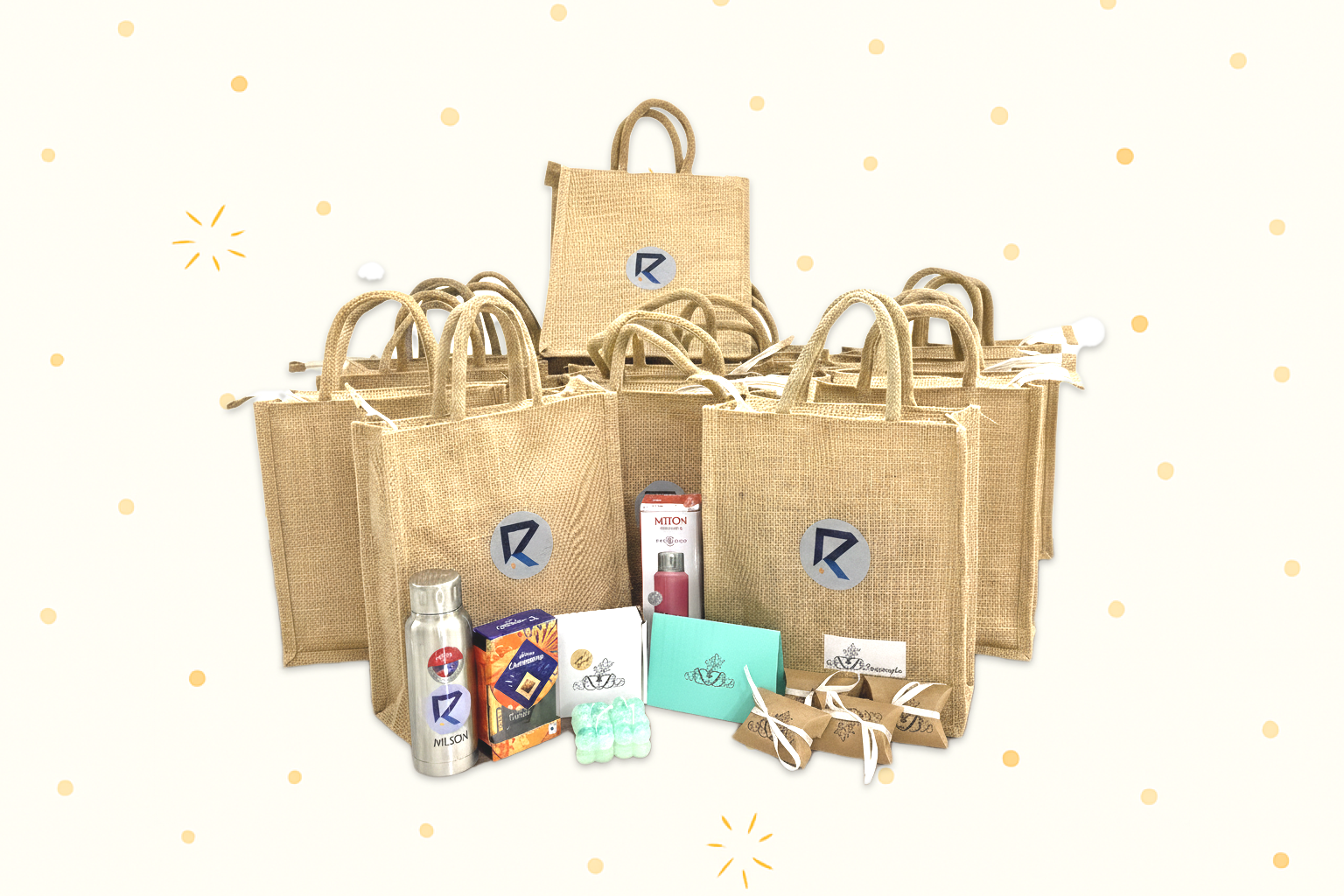 Hamper delivered to client